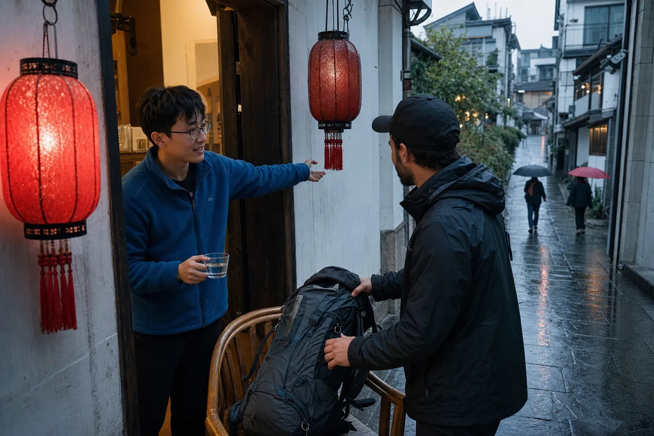 A White-Lit Eatery at the Foot of Huangshan Settled Both My Stomach and My Mind Before the Climb