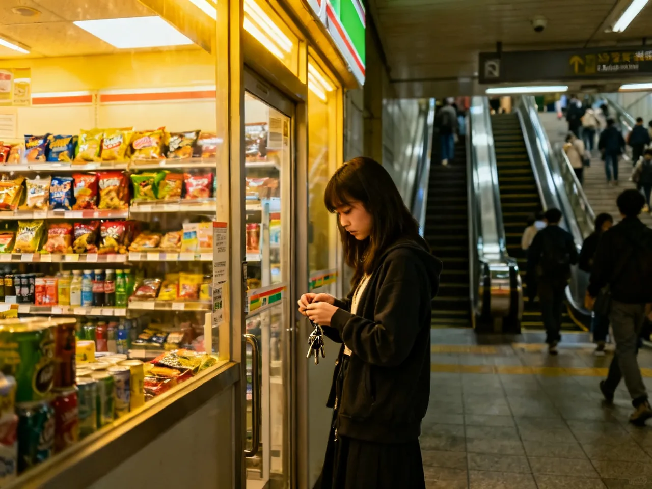 我在中国学会看便利店灯光、地铁出口和人流方向来判断安全