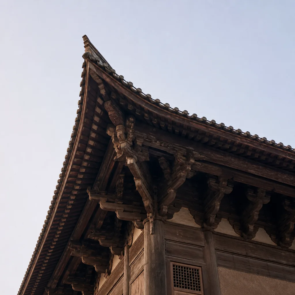 I Understood Why Traditional Chinese Architecture Slows the Body Only After Standing Under the Eaves