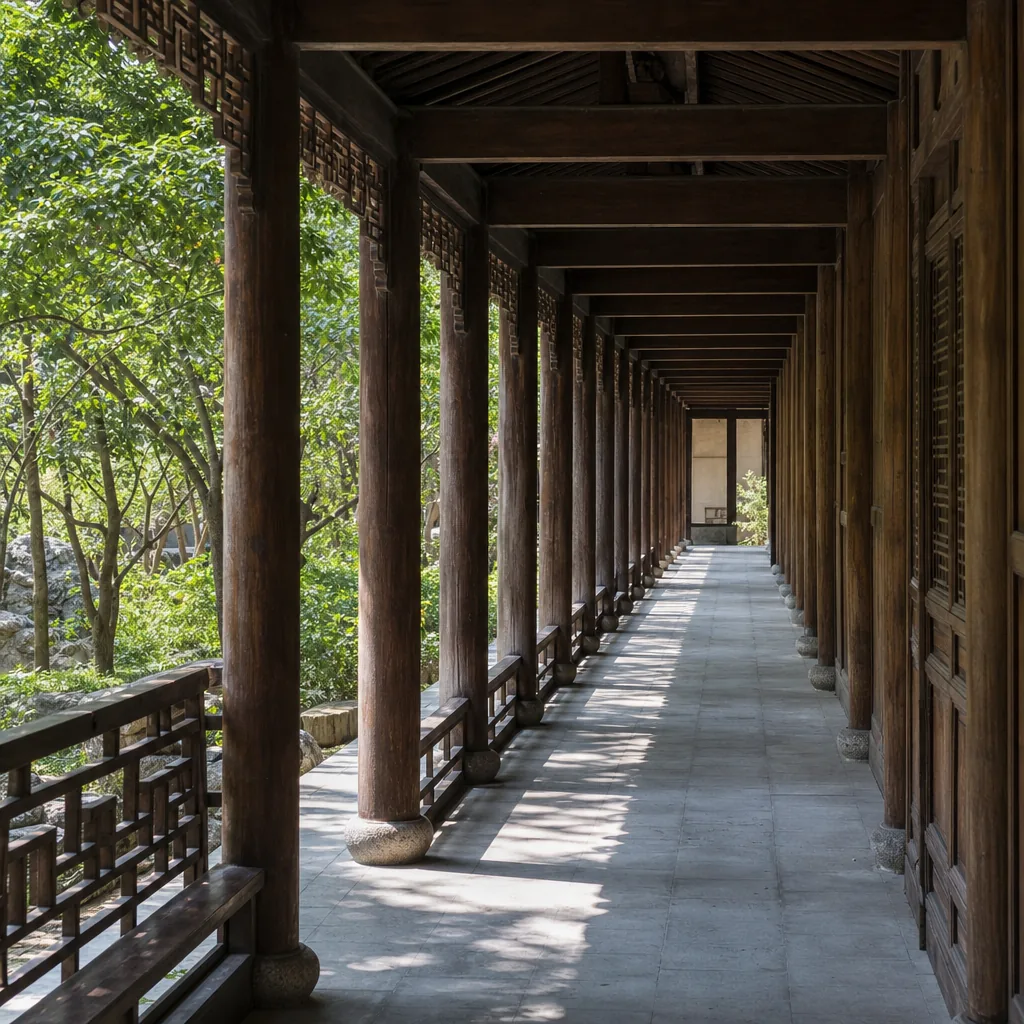 I Understood Why Traditional Chinese Architecture Slows the Body Only After Standing Under the Eaves
