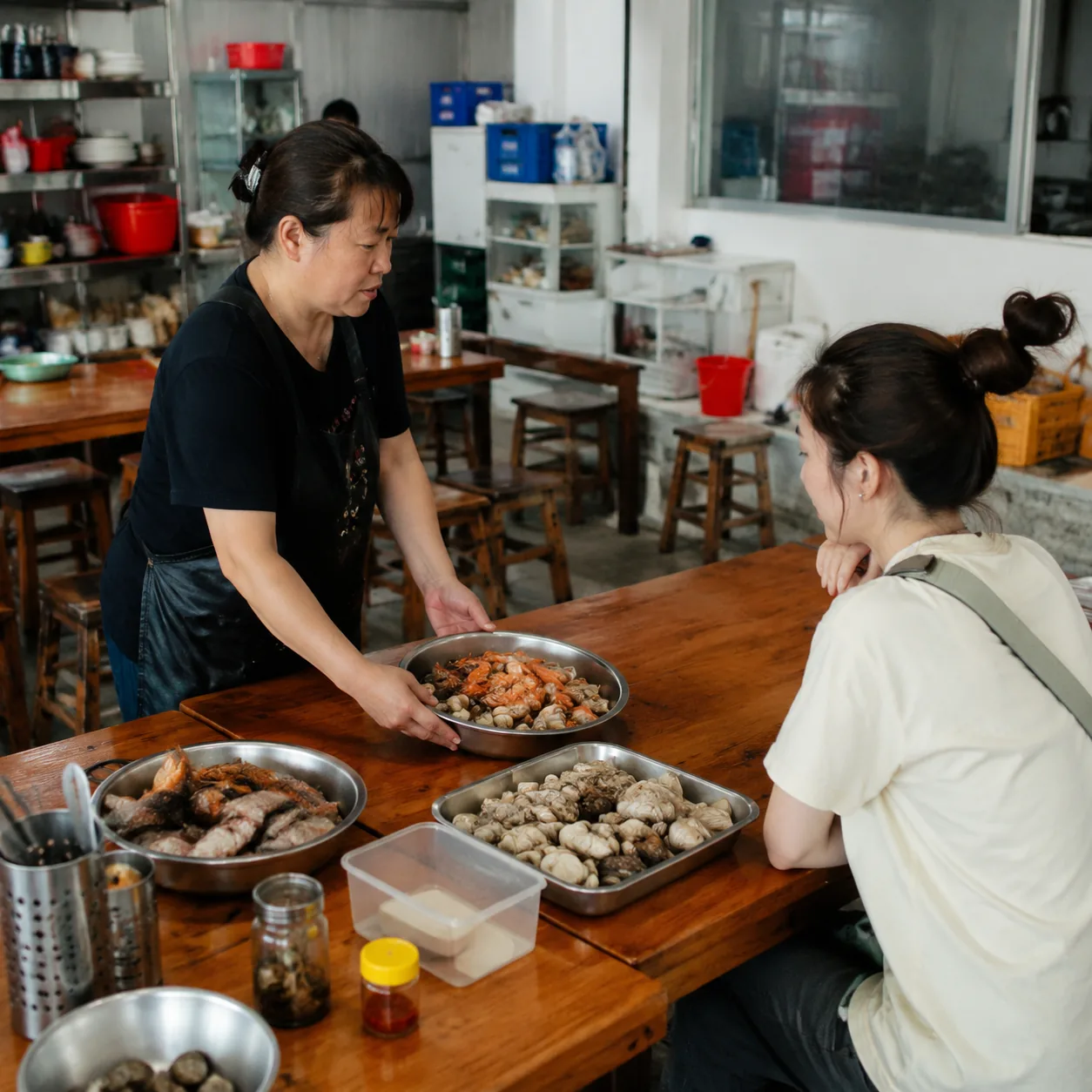 宁波码头边的海鲜饭，不是菜单教会我的