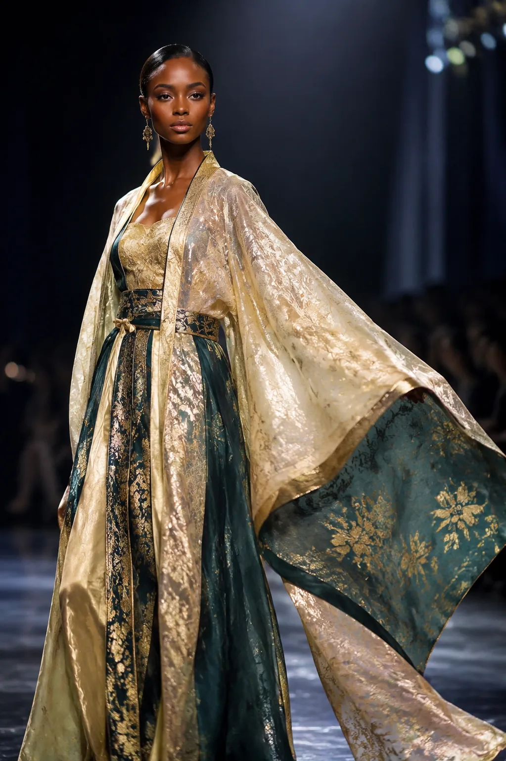 I Expected an Ancient-Costume Show to Feel Purely Historical Until Modern Hair and Makeup Lit Up the Entire Runway