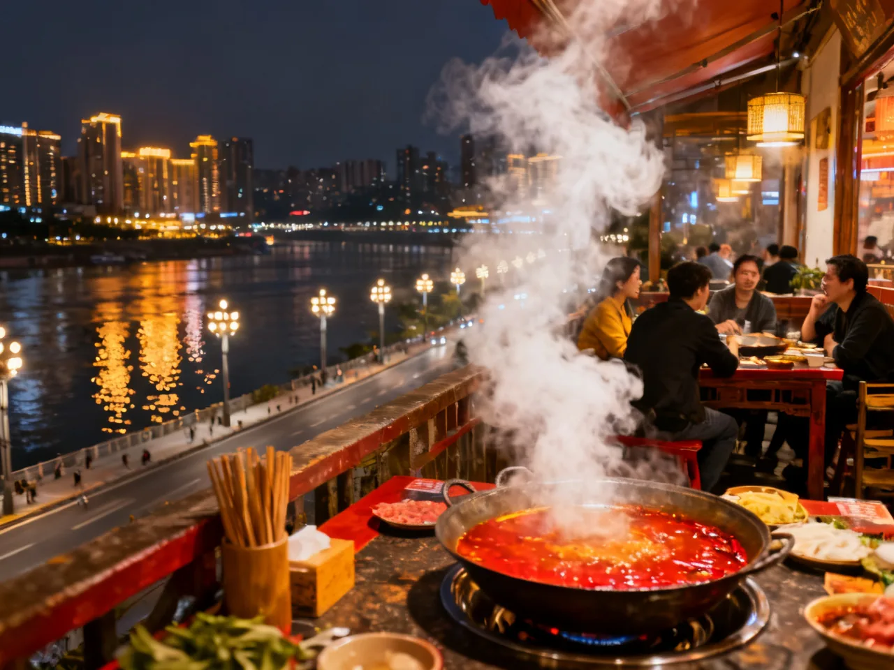 我在夜里的重庆，学会把害怕也当成风景