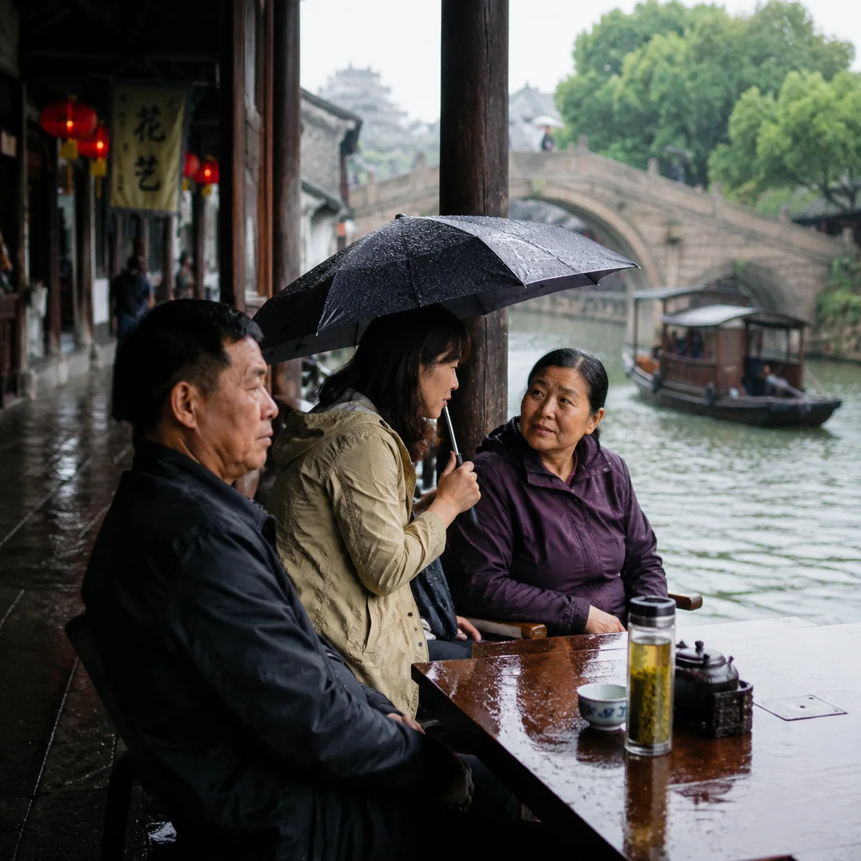 A Rainy Day in Wuzhen with My Parents Taught Me That Love Is Not the Same as Overplanning
