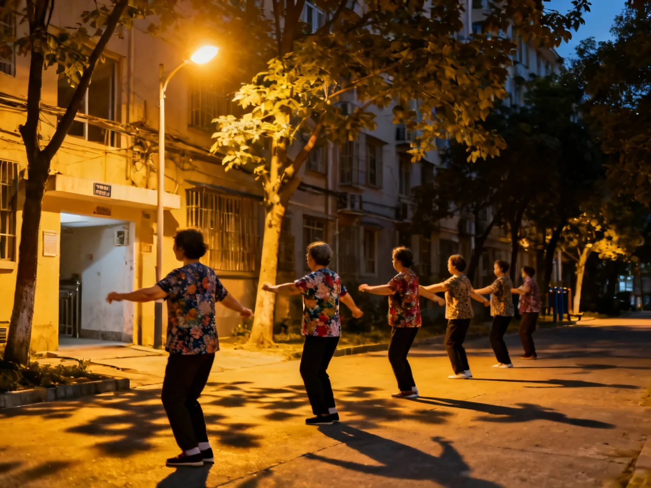 小区门口那段广场舞音乐，让我第一次不再把它只当成噪音