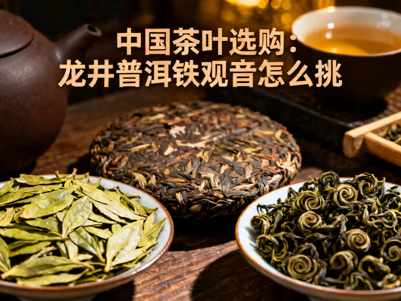 Buying Chinese Tea: Longjing, Pu'er & Tieguanyin