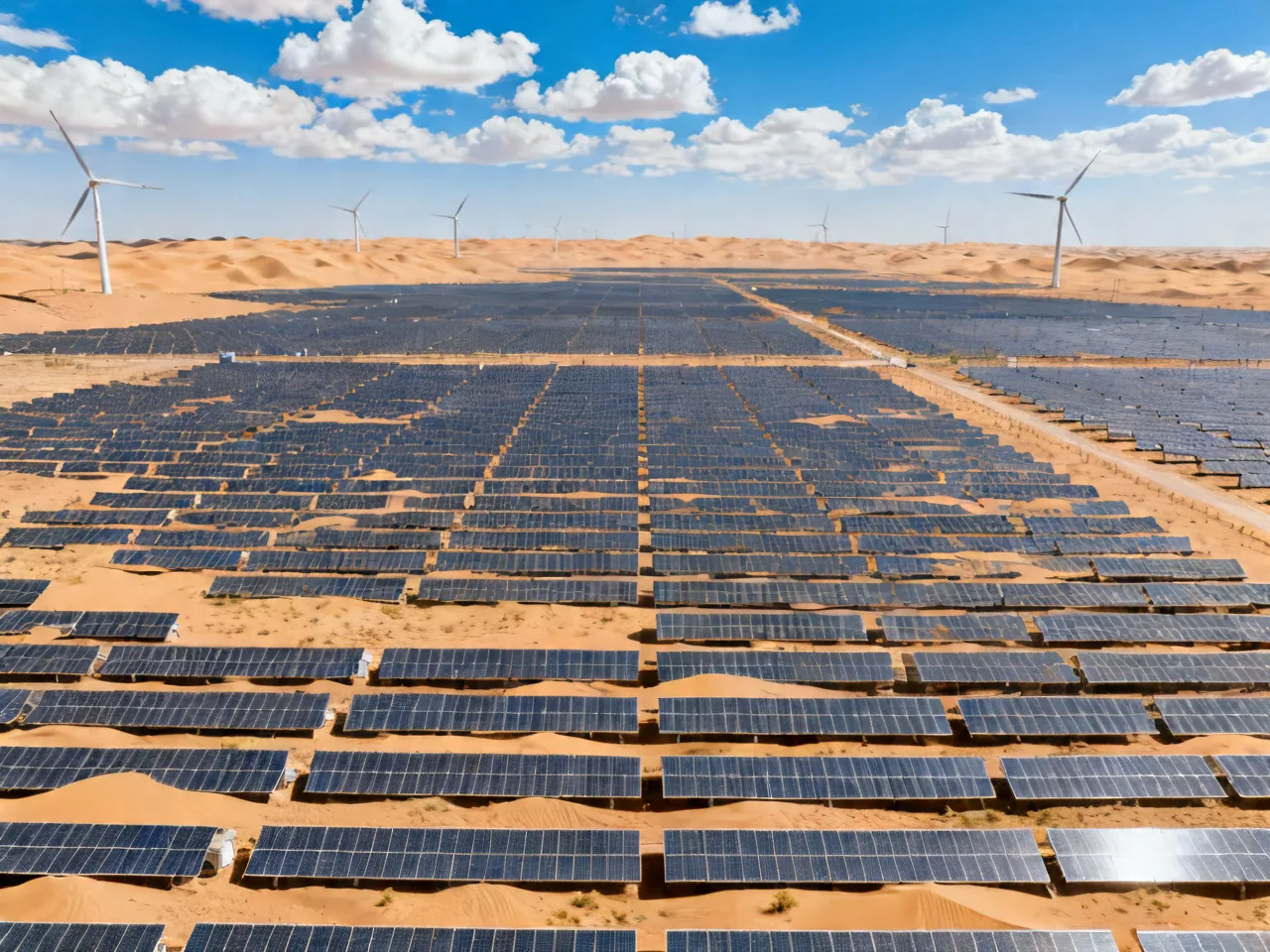 Oceans of Solar Panels in the Western Desert: How Renewable Energy is Reshaping China's West