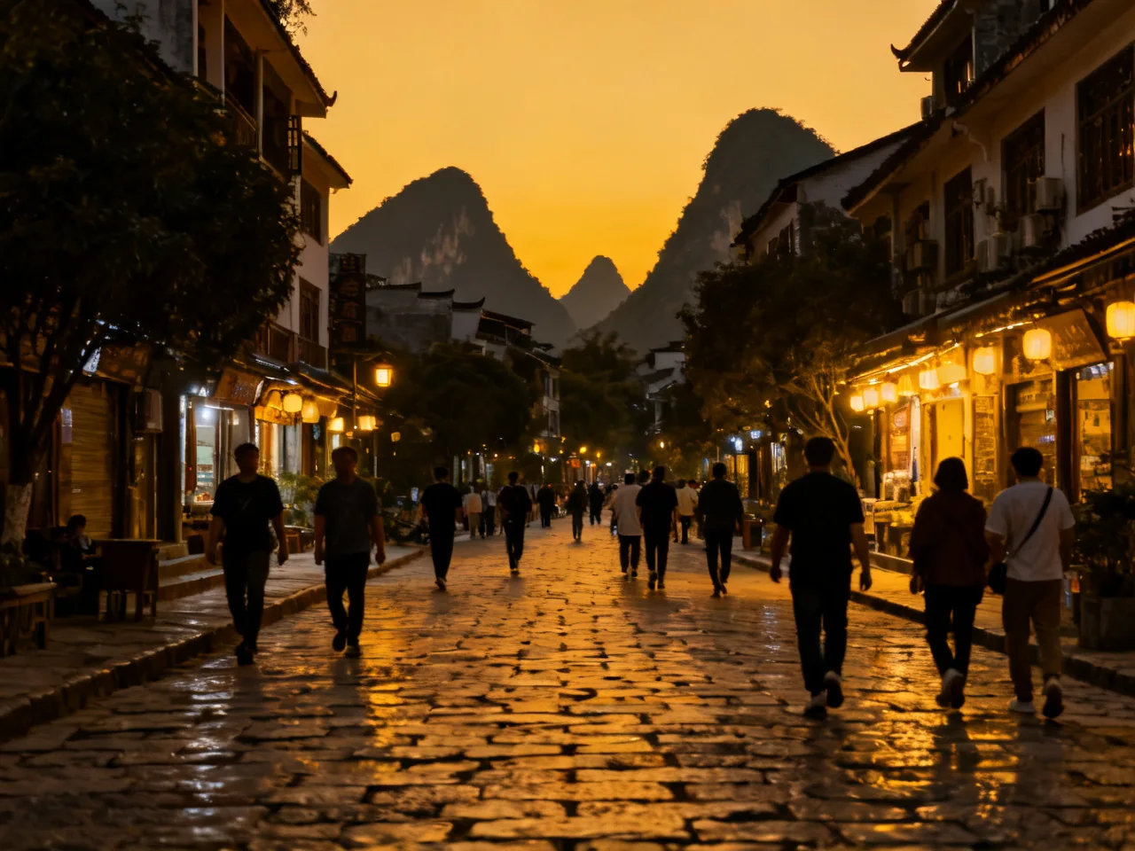 From Guilin North Station to Yangshuo West Street, I Chose the Route That Felt Easiest, Not Cheapest