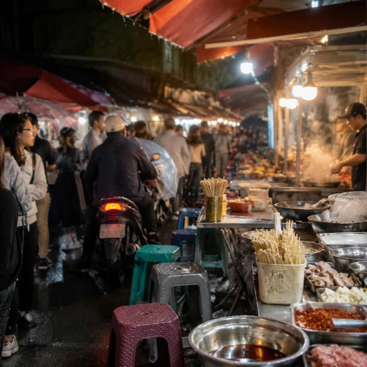 A Plastic Stool in a Guiyang Night Market Made Me Drop My Tourist Distance