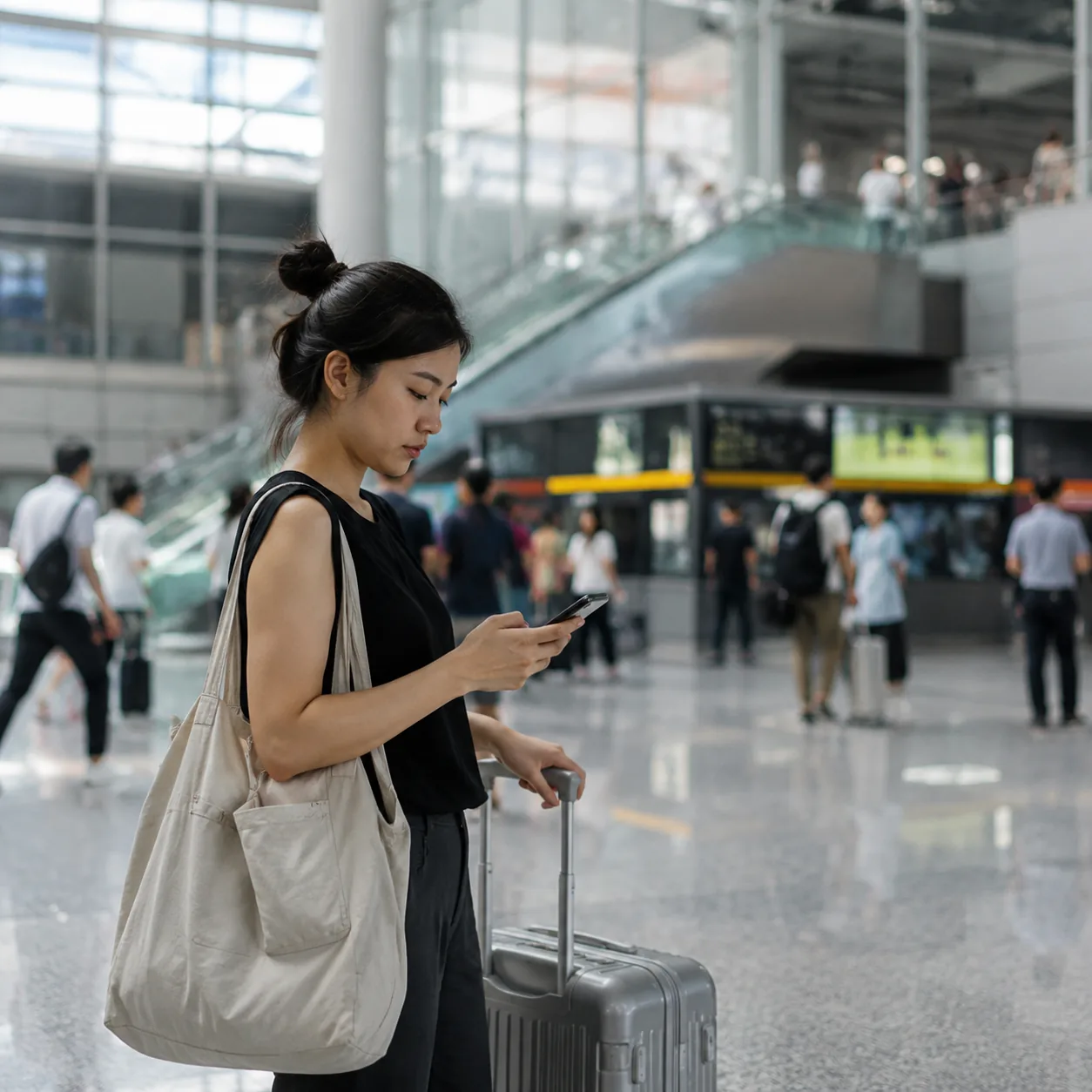 I Lost My Direction at a High-Speed Railway Station but Not My Trip