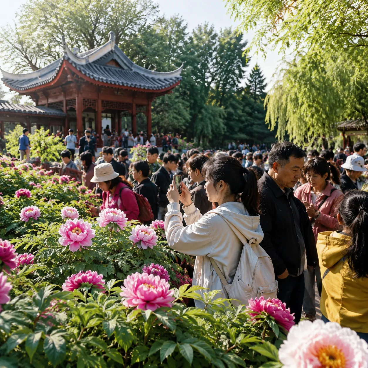洛阳牡丹花期里，我学会把热闹拆成几个小时