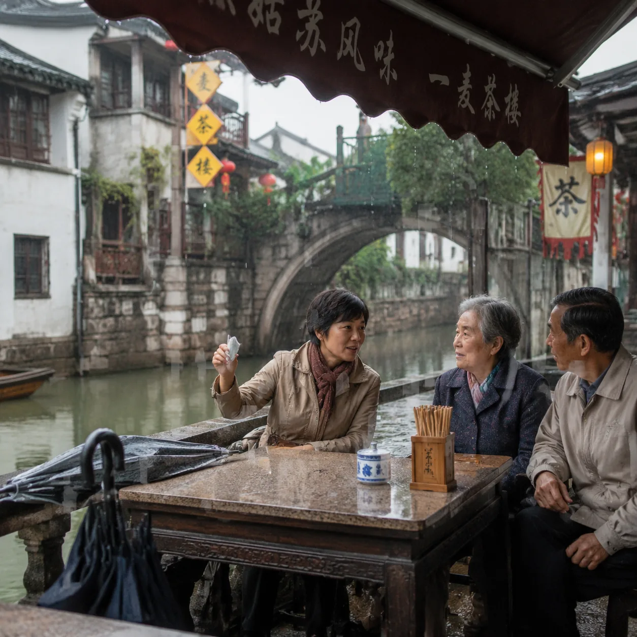 Walking with My Mother Through Taihu Mist in Wuxi, I Finally Learned to Listen to Her Younger Stories Slowly