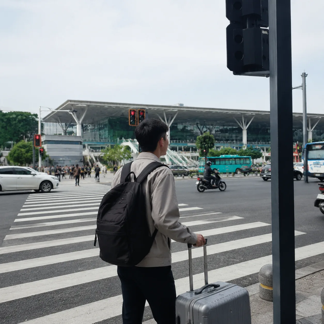 At My First Red Light Outside Shenzhen North, I Began to Read the City’s Speed