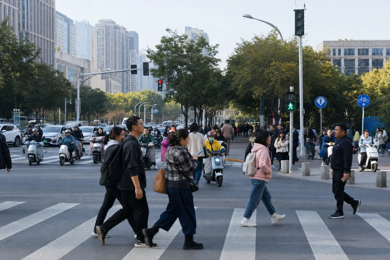 The Half-Second Acts of Yielding at Hefei Crossings Explain the City Better Than Any Guide
