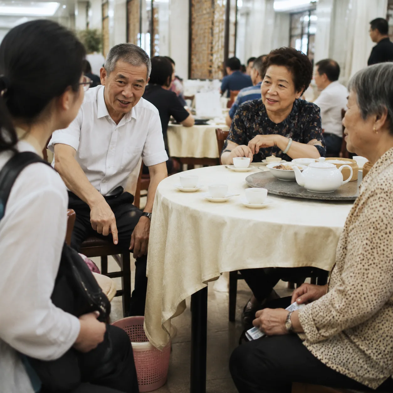 Learning Dim Sum at a Guangzhou Morning Tea Table