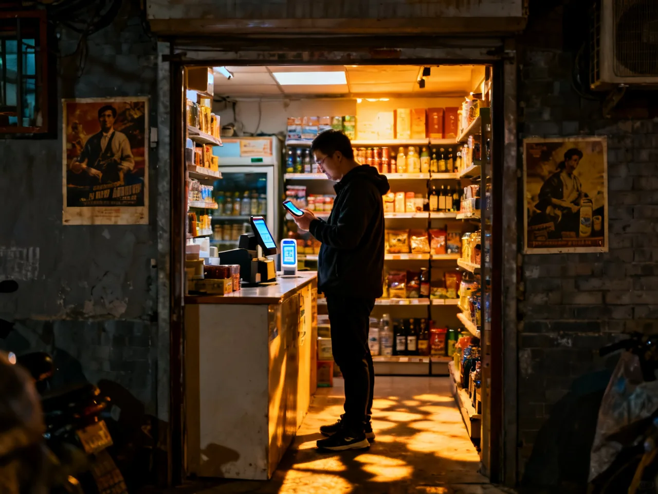 我在北京胡同便利店刷不过码的那一分钟，后来成了最好用的支付预案