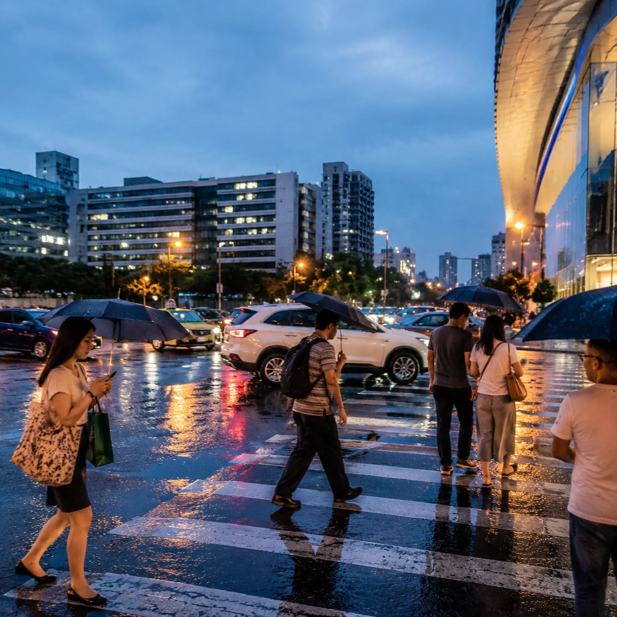 沈阳的雨刚收住，街边烧烤味就把傍晚重新点亮了