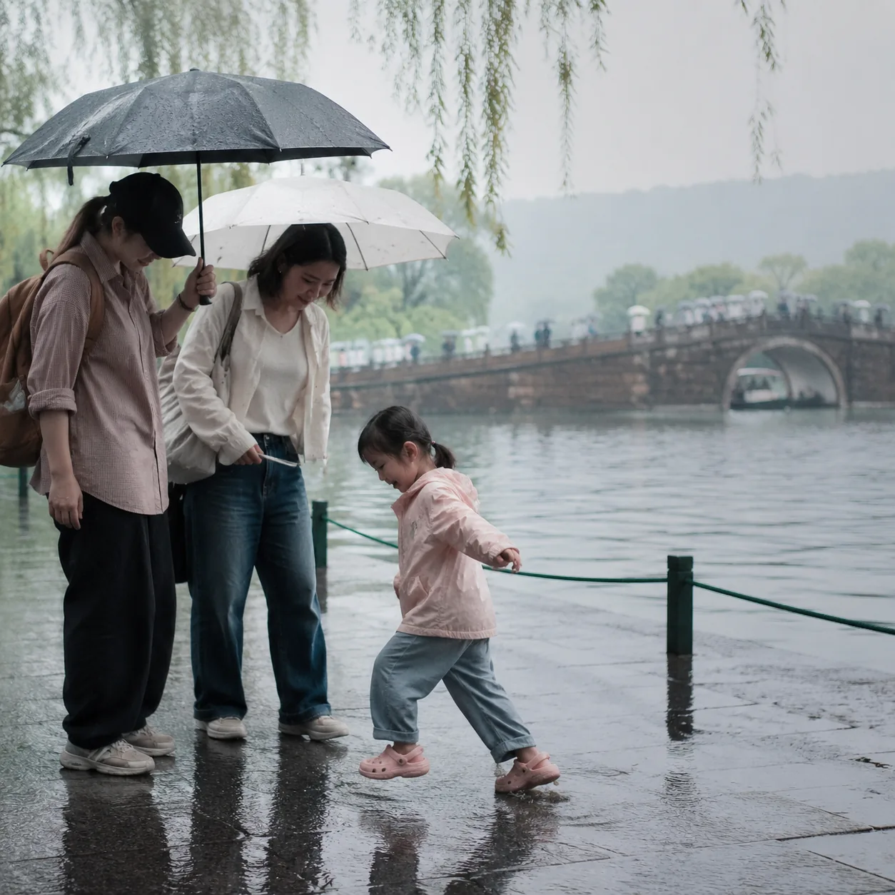 Traveling Hangzhou with a Child in May Rain Taught Us West Lake Never Needed Rushing