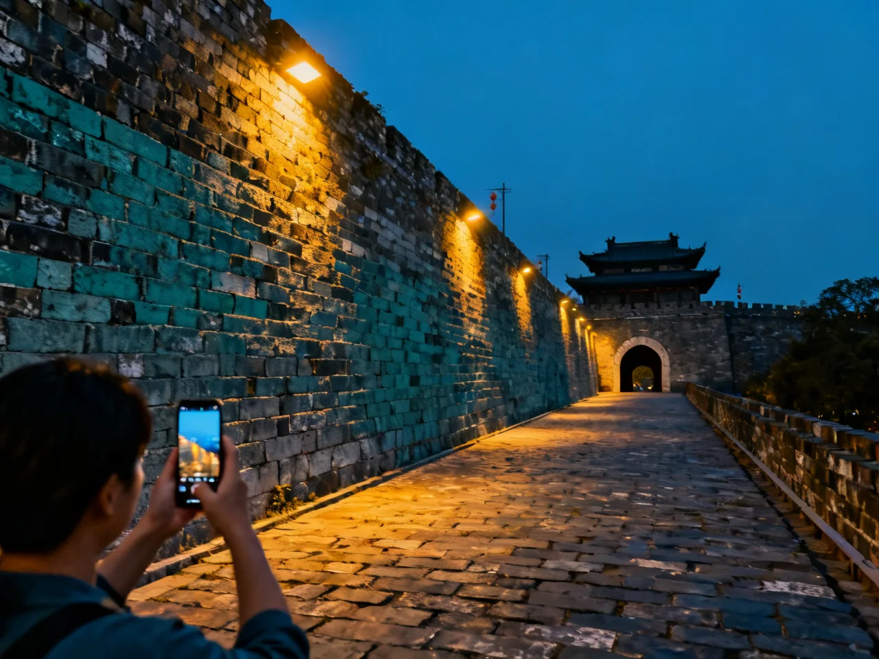南京城墙夜走笔记：历史不是展板，是脚下的坡度