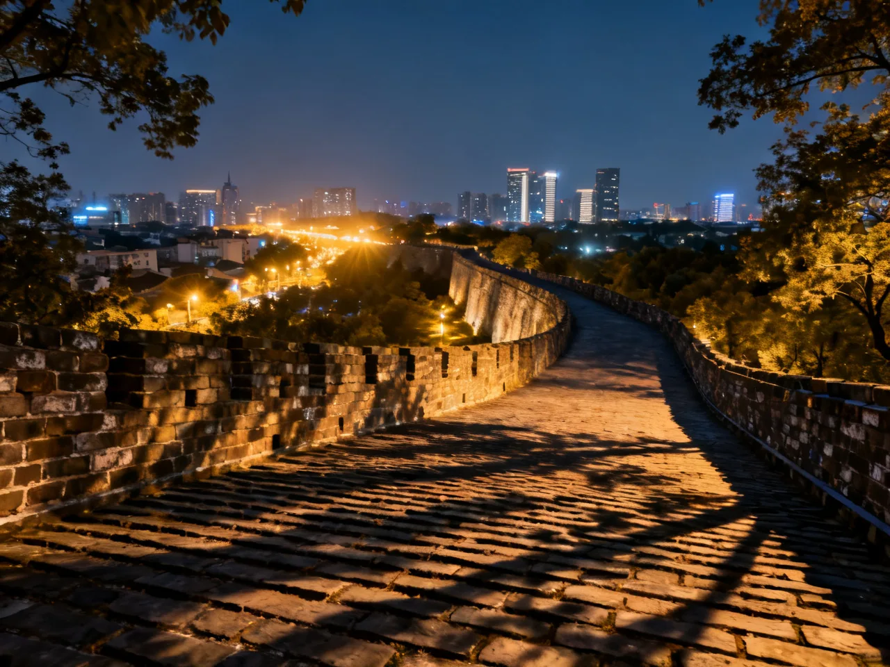 南京城墙夜走笔记：历史不是展板，是脚下的坡度