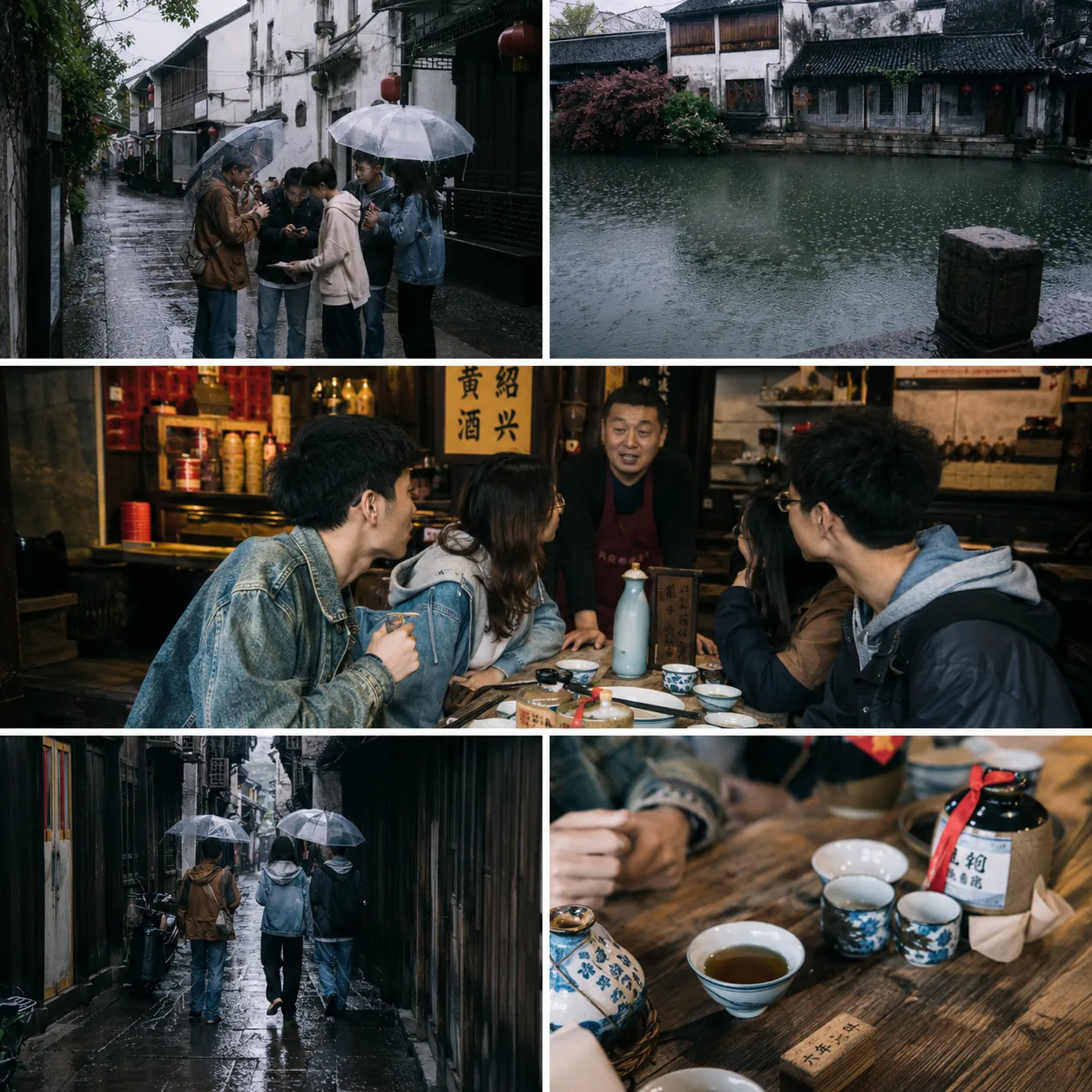 On a May Friend Trip to Shaoxing, What Stayed with Us Was Not the Wine but the Road We Missed in the Rain